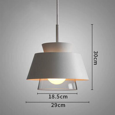 Modern Contemporary Scandinavian Pendant Light- Hozan - Louve Lights