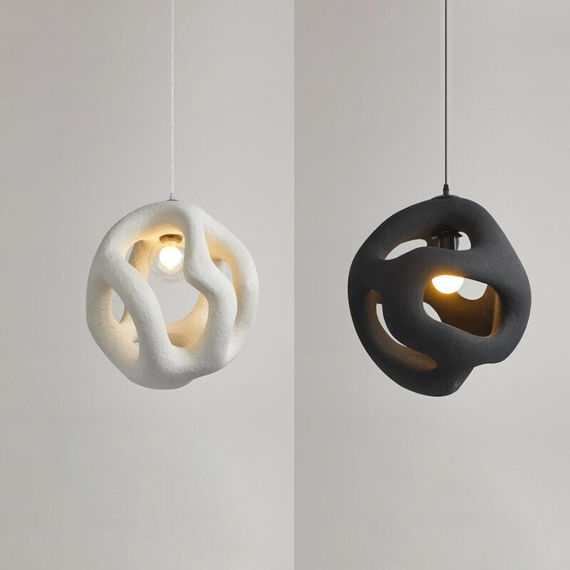 Modern Contemporary Wabi Sabi Pendant Light- Dining Pendant Light- Allyn - Louve Lights