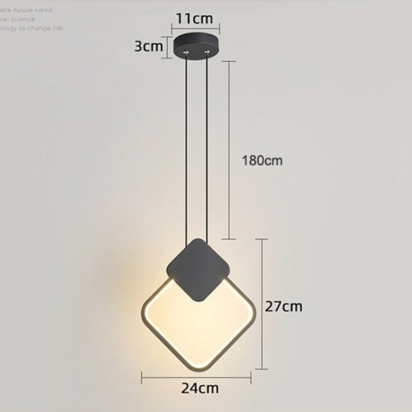 Contemporary Pendant Light - Bedroom Pendant Lighting - Gerd