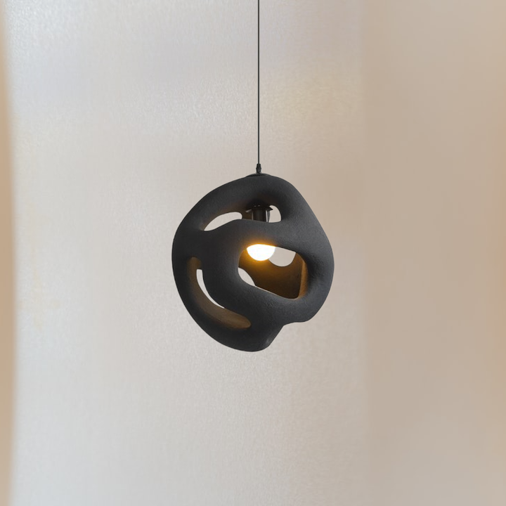 Modern Contemporary Wabi Sabi Pendant Light- Dining Pendant Light- Allyn - Louve Lights