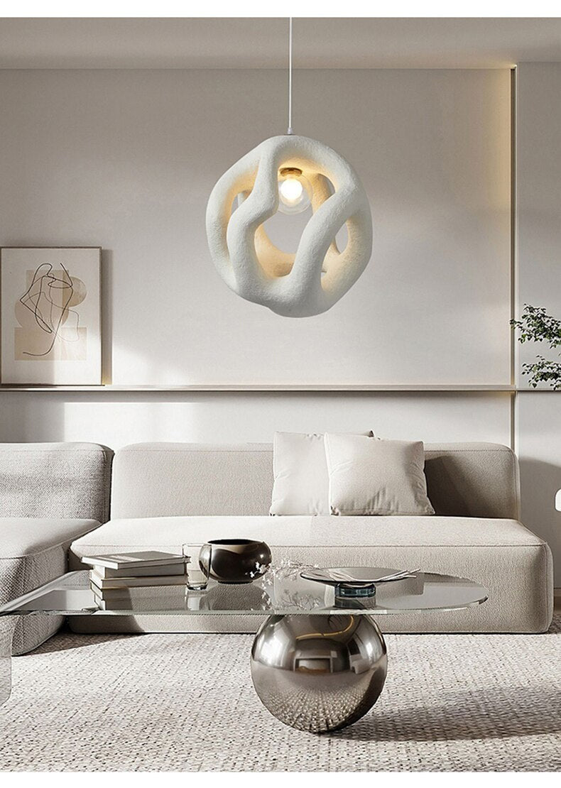 Modern Contemporary Wabi Sabi Pendant Light- Dining Pendant Light- Allyn - Louve Lights