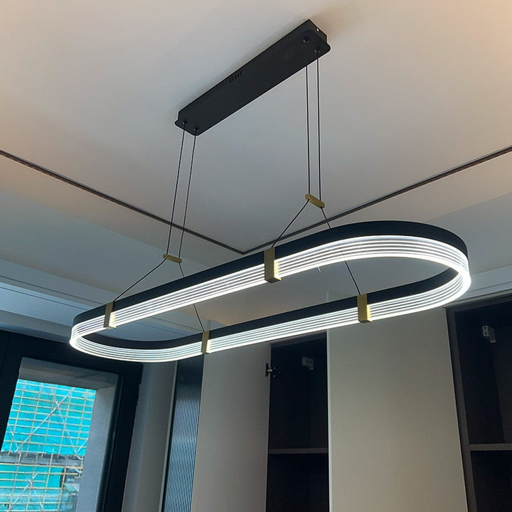 Acrylic LED Pendant Light- Modern Bar Hanging Light- Merethe