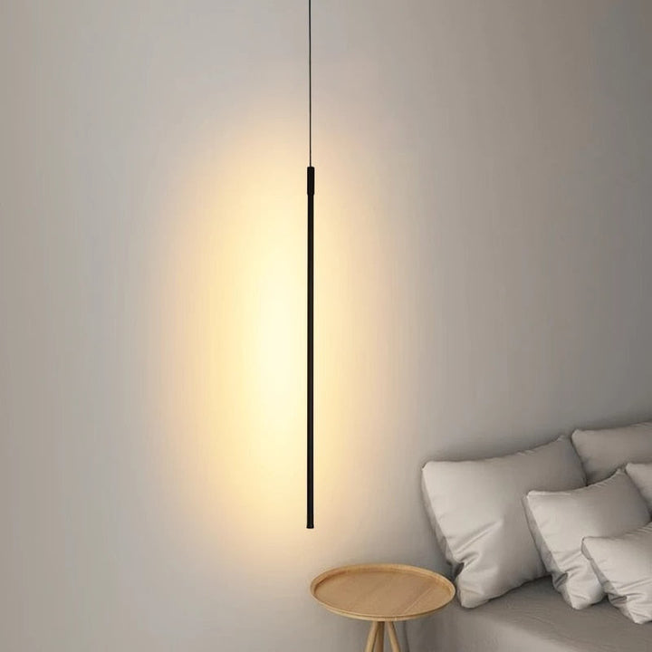 Minimalist Hanging Bar Pendant Light- Grier - Louve Lights