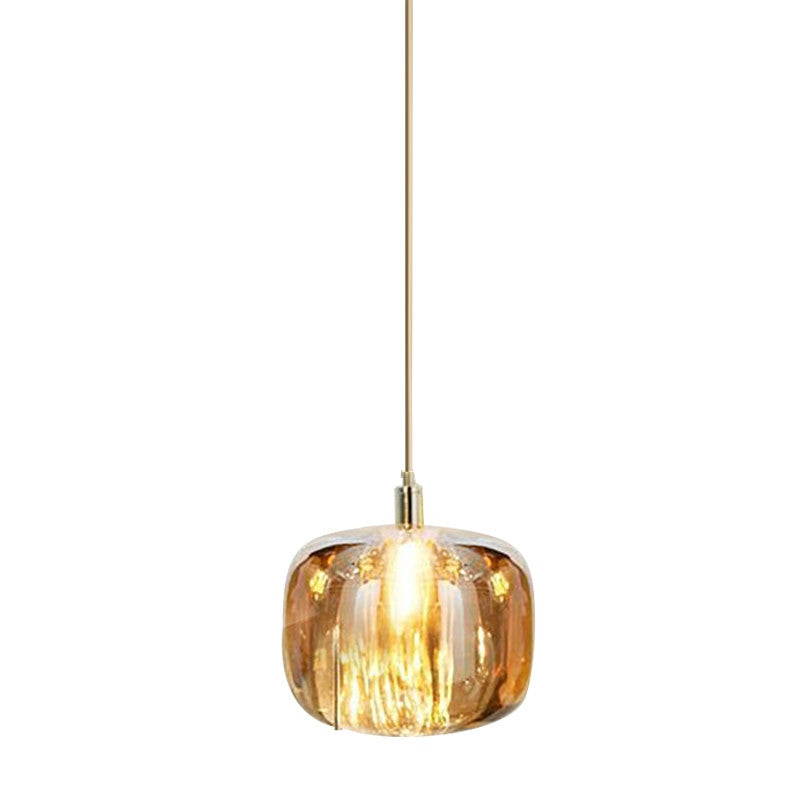 Modern Glass Pendant Light- Kusti - Louve Lights