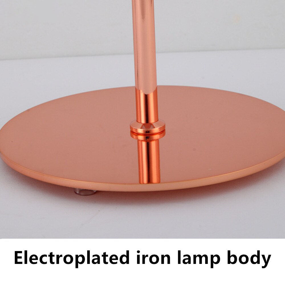 Mushroom Glass Table Lamp- Modern LED Desk Lamp- Xanthi