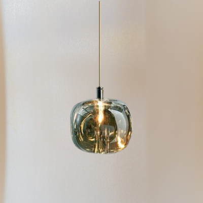 Modern Glass Pendant Light- Kusti - Louve Lights