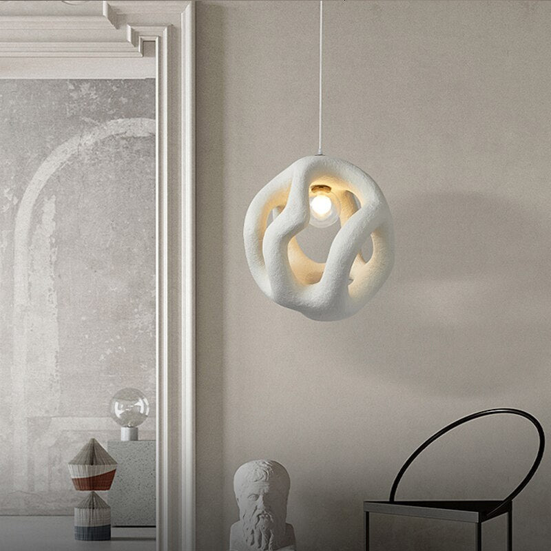 Modern Contemporary Wabi Sabi Pendant Light- Dining Pendant Light- Allyn - Louve Lights