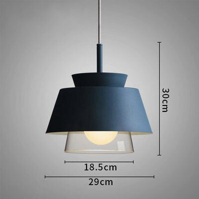 Modern Contemporary Scandinavian Pendant Light- Hozan - Louve Lights