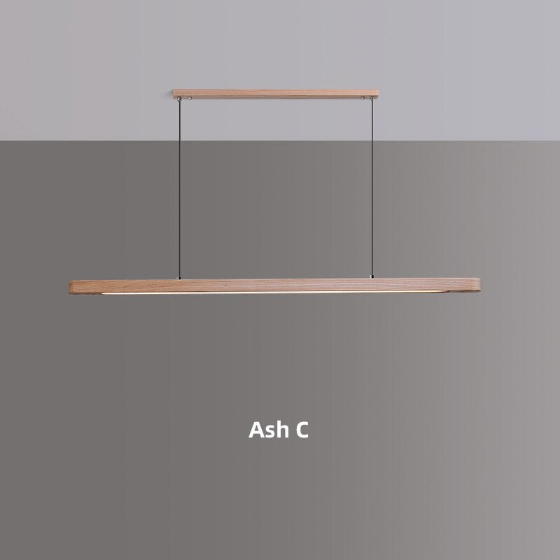 Linear Pendant Light- Kitchen Island & Dining Room Light- Kamilla - Louve Lights