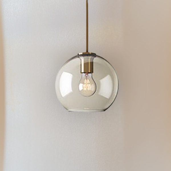 Modern Champagne Glass Hanging Pendant Light - Beate - Louve Lights