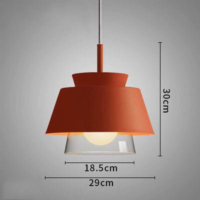 Modern Contemporary Scandinavian Pendant Light- Hozan - Louve Lights