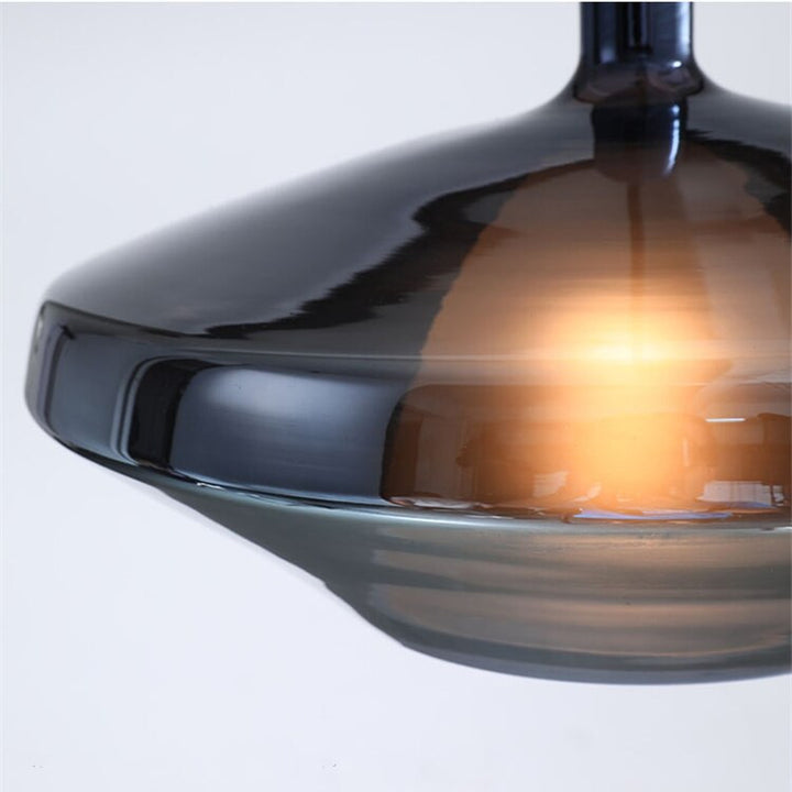 Modern Colored Glass Pendant Lights- Heike - Louve Lights