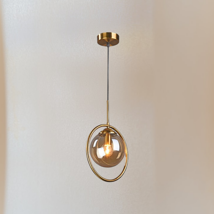 Modern Nordic Globe Glass Pendant Light - Eline