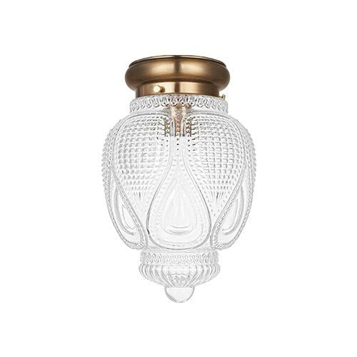 Farmhouse Glass Pendant Light- Margit - Louve Lights