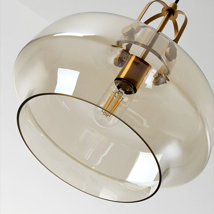 Post Modern Concave Glass Pendant Light- Jae