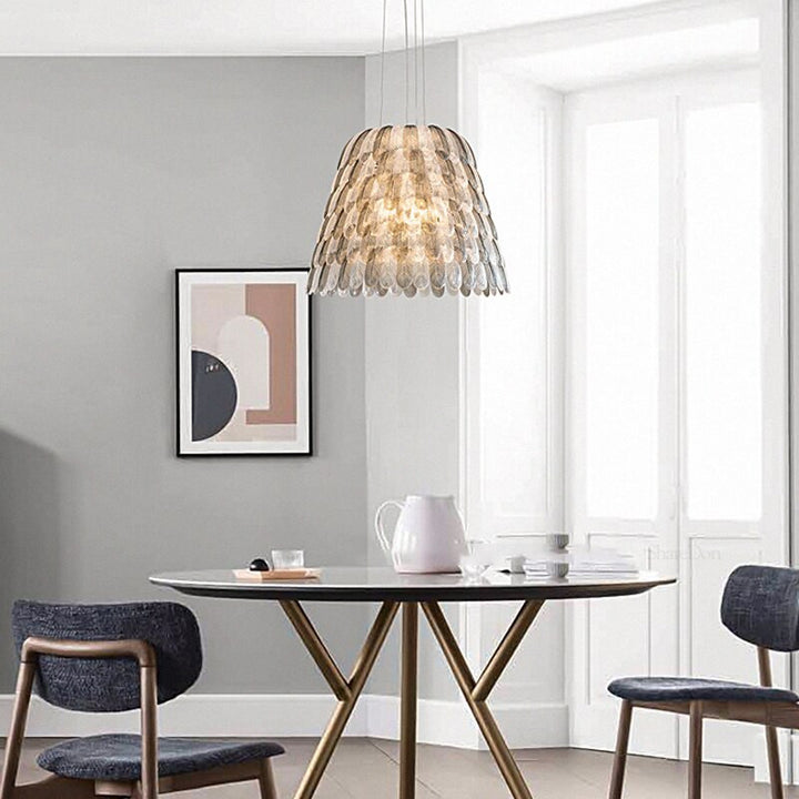 Scandinavian Feather Hanging Lamp- Creative Modern Hanging Light- Christina