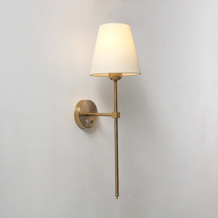 Touch Switch Gold LED Wall Lamp- Modern Gold Wall Light- Dareia