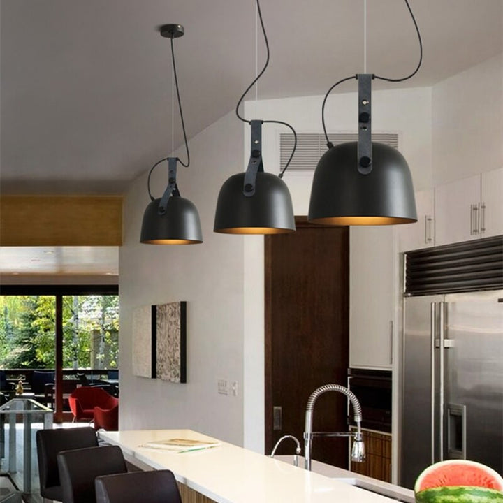 Industrial Kitchen Island Pendant Lights- Modern Dining Room Lighting- Yolotli - Louve Lights