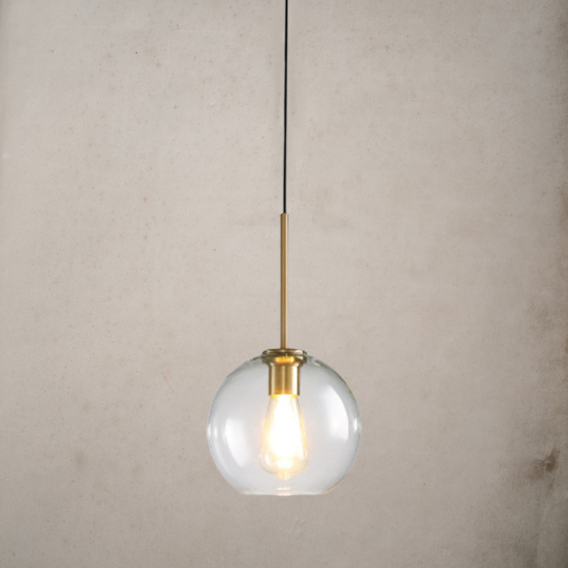 Contemporary Glass Pendant Light- Kitchen Island Pendant Lights- Goda - Louve Lights