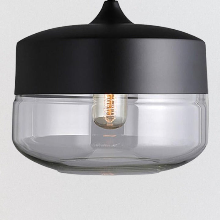 Modern Glass Pendant Lights - Kitchen Pendant Light - Andor - Louve Lights