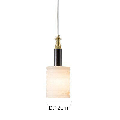 Marble Pendant Light- Modern Hanging Pendant Lamp- Andriana - Louve Lights