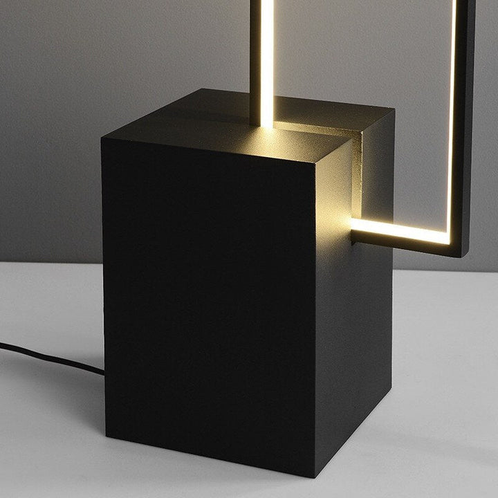 Modern Minimalist Vertical Square LED Accent Lamp- Standing Floor LED Lamp- Tryfon