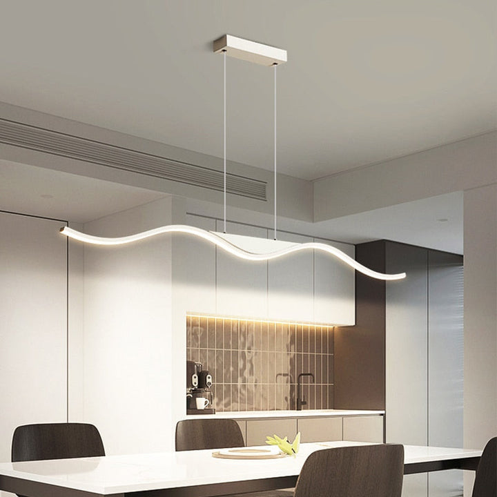 Art Line Linear Pendant Light- Modern Kitchen Island Light- Kiki