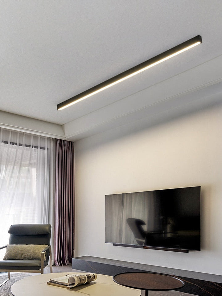 Ceiling Mounted Linear Light- Modern Minimalist LED Light- Mikkeline