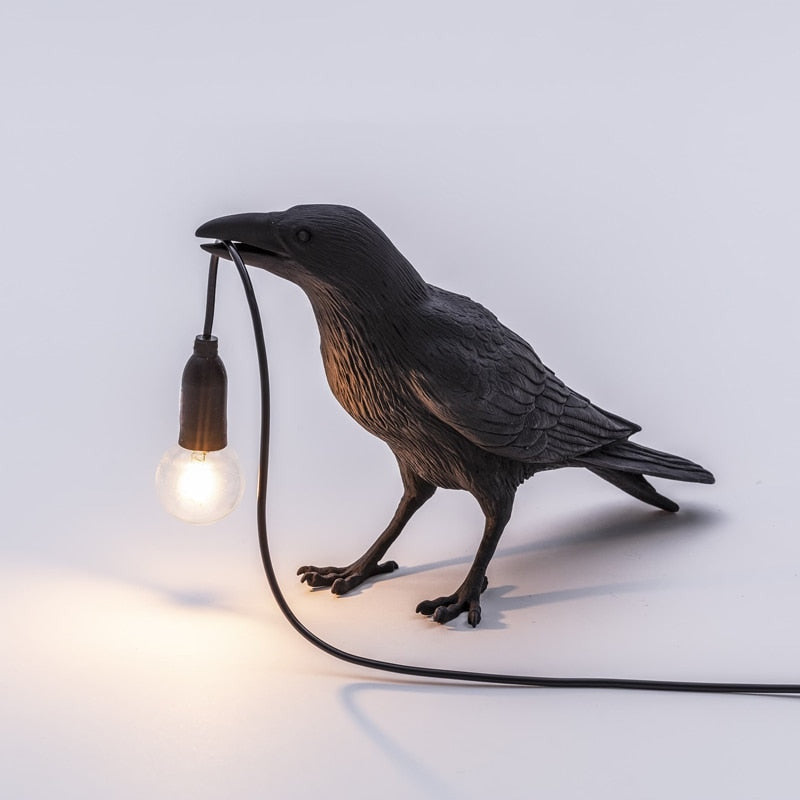 FINAL SALE - Brainard - Raven Table Lamp - Bedside Table Lamp