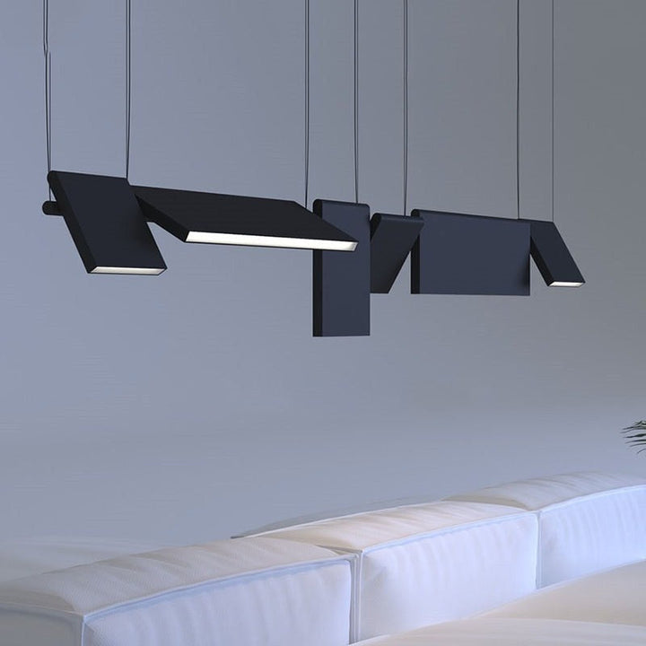 Modular LED Pendant Light- Modern Axis LED Hanging Light- Vlassis