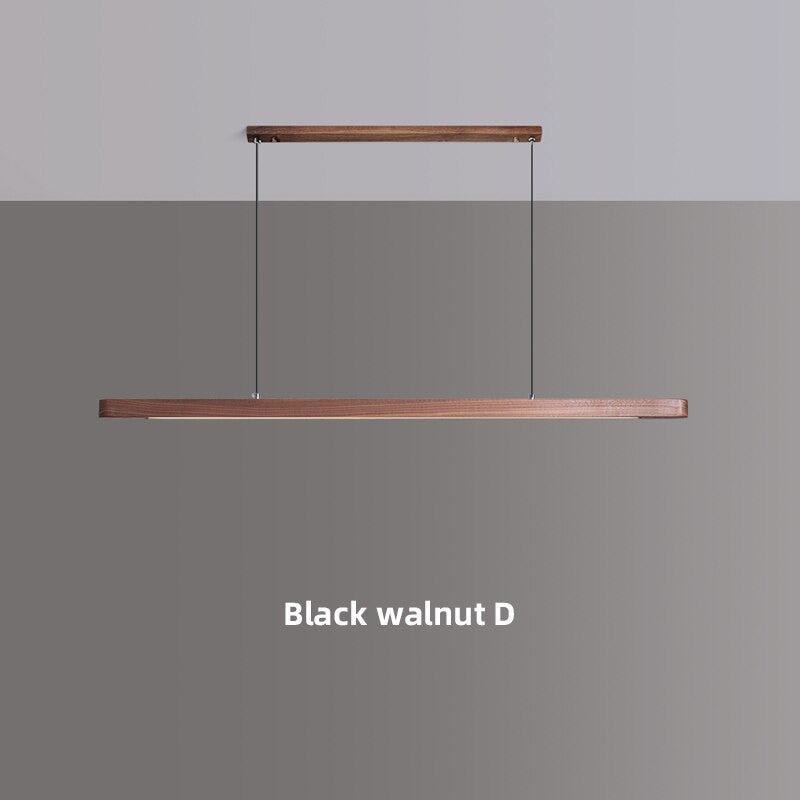 Linear Pendant Light- Kitchen Island & Dining Room Light- Kamilla - Louve Lights