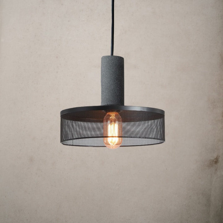 Modern Industrial Metal Hanging Pendant Light - Vera - Louve Lights