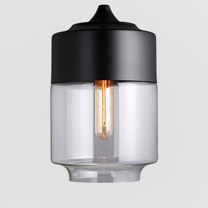 Modern Glass Pendant Lights - Kitchen Pendant Light - Andor - Louve Lights