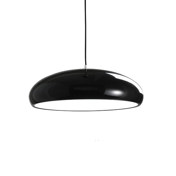 Mid Century Oval Hanging Pendant Light- Slava - Louve Lights