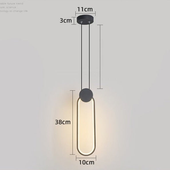 Contemporary Pendant Light - Bedroom Pendant Lighting - Gerd