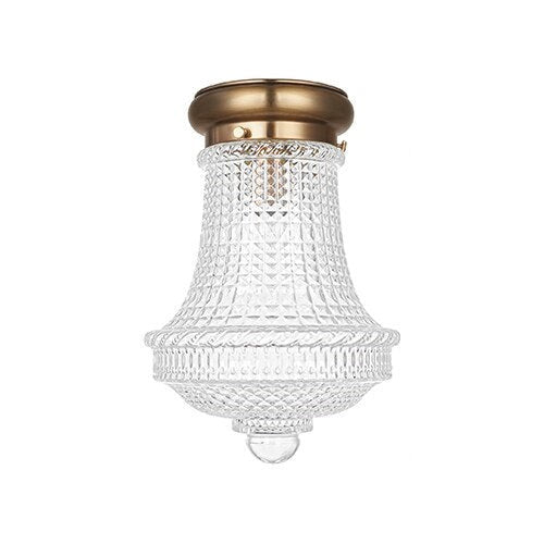 Farmhouse Glass Pendant Light- Margit - Louve Lights