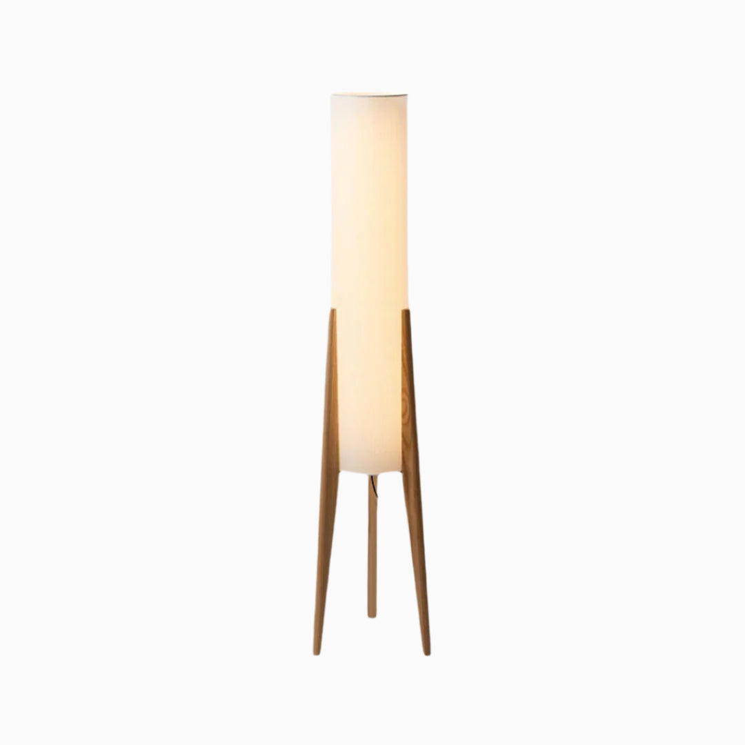 Silas | Solid Wood Floor Lamp