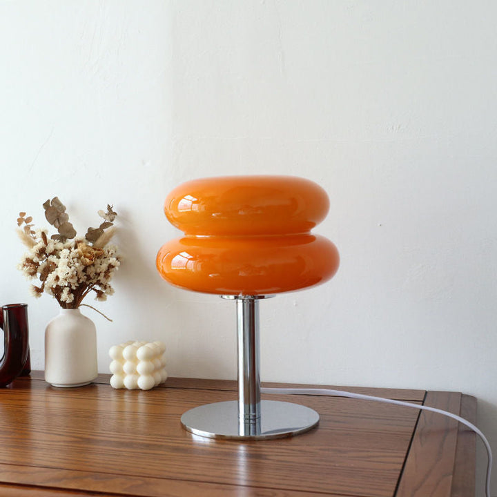 Macaron Glass Table Lamp - Modern Lamp Table- Erna