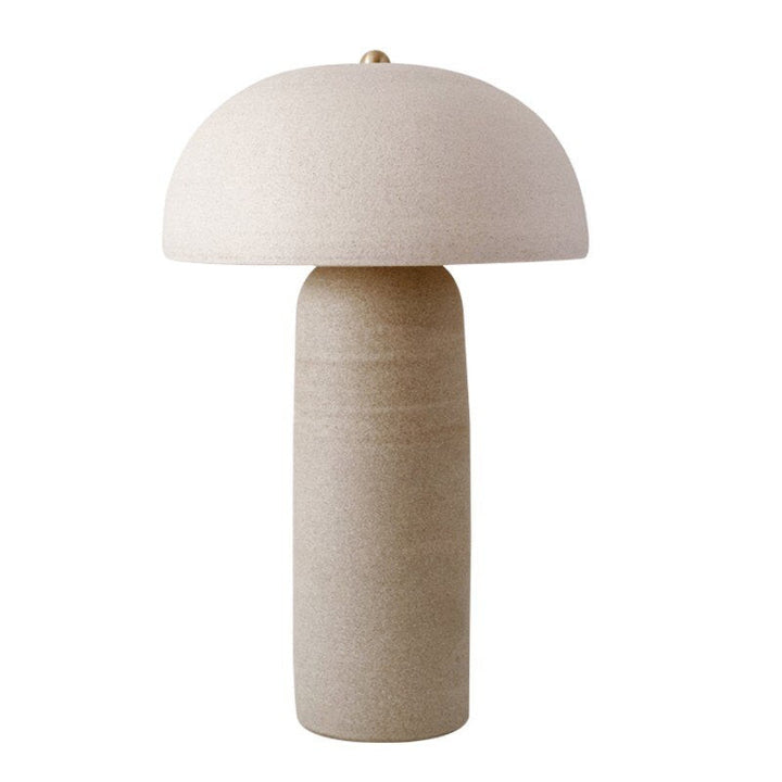 Ceramic Dome Shade Table Lamp- Modern Minimalist Desk Lamp- Sotiria