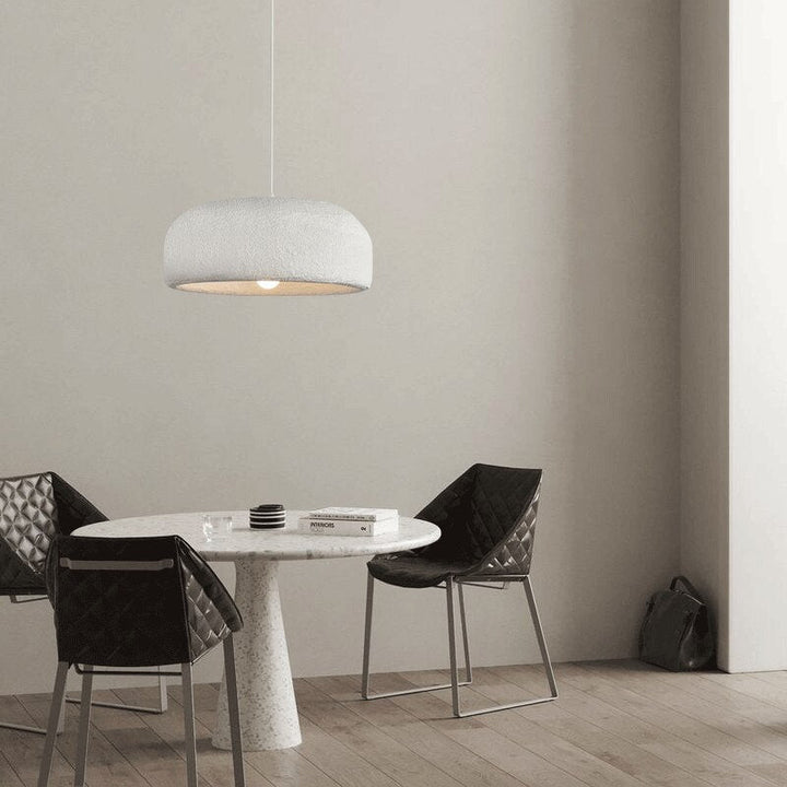 Modern Japanese Style Resin Hanging Pendant Light - Aiko - Louve Lights