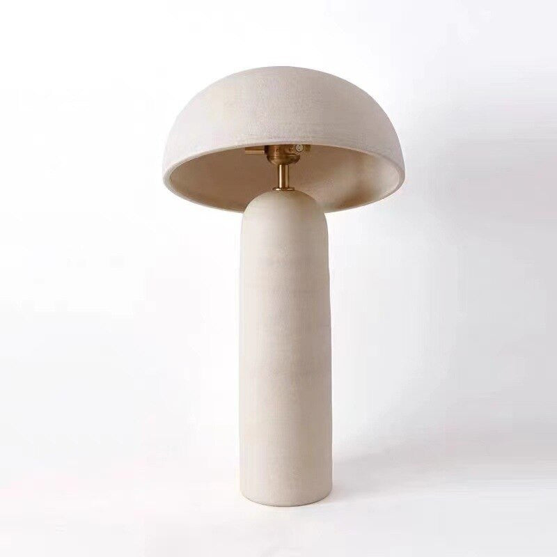 Ceramic Dome Shade Table Lamp- Modern Minimalist Desk Lamp- Sotiria